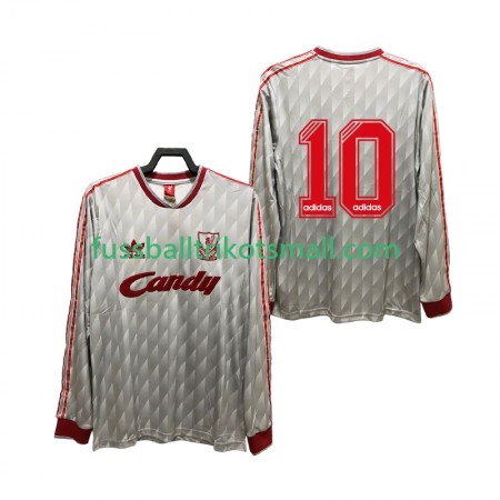 Fußballtrikots Liverpool 10 1989 1991 Retro Langarm Auswärts-trikot kaufen